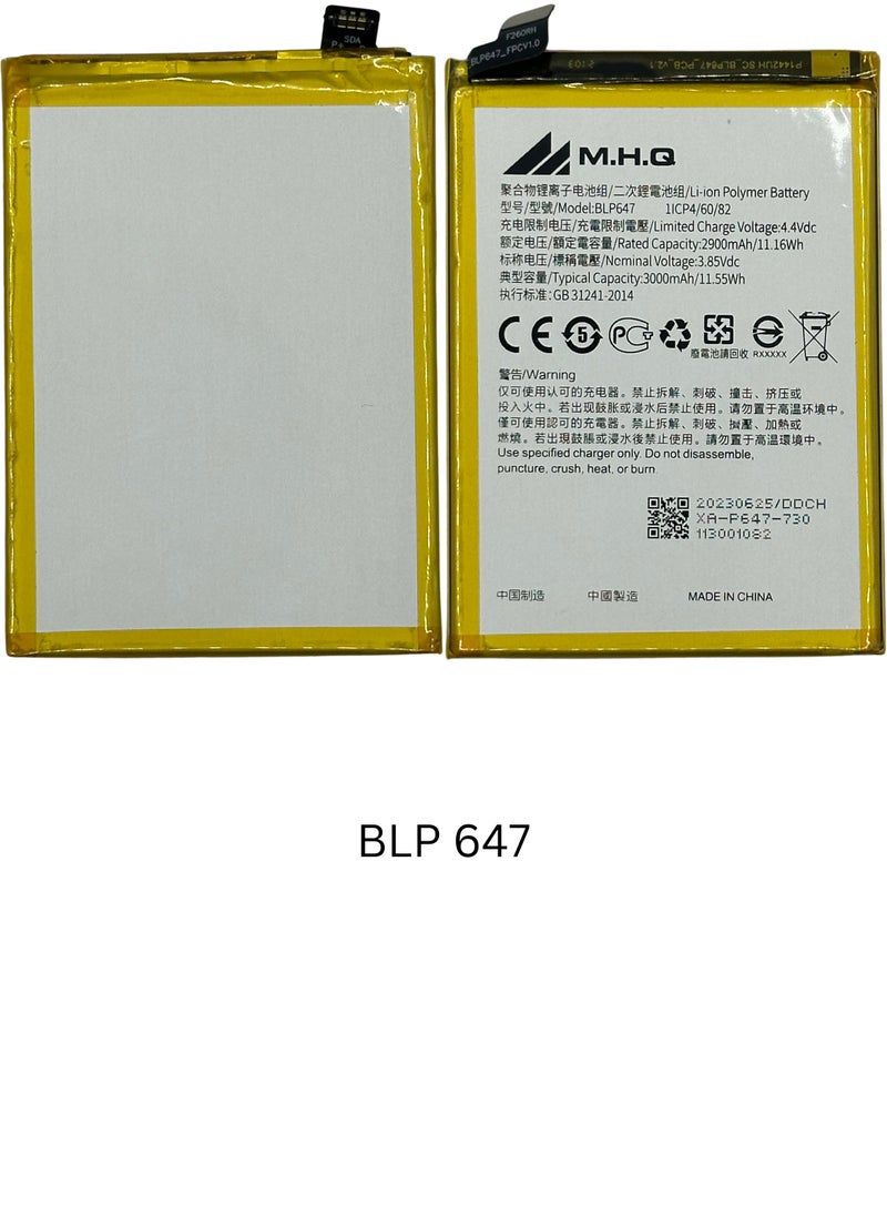 M.H.Q BLP 647 FOR OPPO A79 (CPH1825) Battery High Quality  - Image 3
