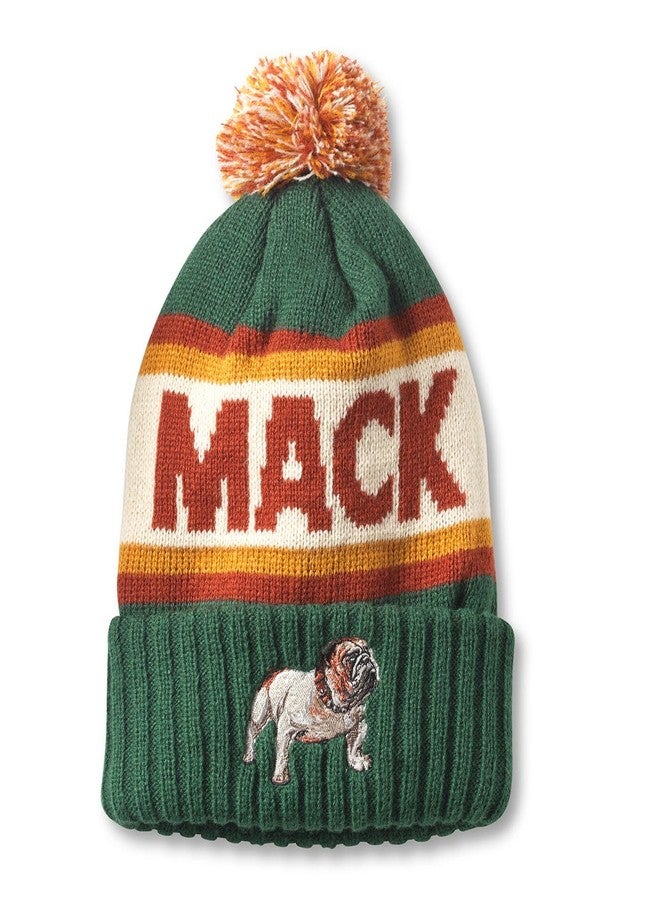 AMERICAN NEEDLE Mack Truck Pillow Line Knit Pillow Line Knit Cap Beanie Hat (23012A-MACKT-DGBOGI) - Image 1