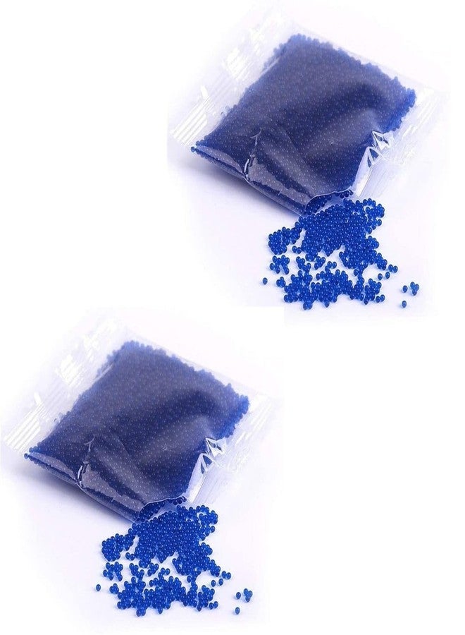 Baethan Gel Blaster Refill Ammo – 20,000 Rounds of 7-8mm Non-Toxic Water Beads for Gel Guns – Safe for Adults 15+ – Transparent Blue Gel Bullets – Pack of 4 – Also Ideal as Home Decor Vase - Image 1