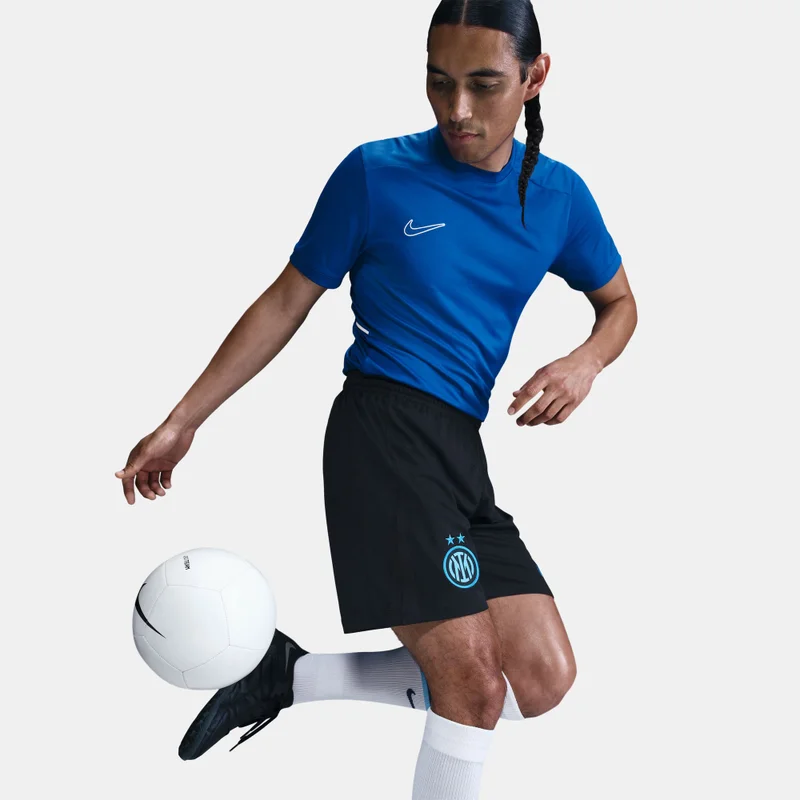 Nike Black Men's Inter Milan 25/26 Home Replica Football Shorts for Men | Best Price UAE