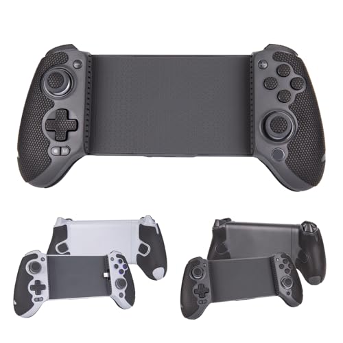TALONGAMES Controller Grips Tape Compatible with GameSir G8 Galileo / G8Plus / Legion G7, Sweat-Absorbent, Textured Skin kit, for Controllers Handle Grips, Buttons, Triggers (Classic Version - Black) - Image 1