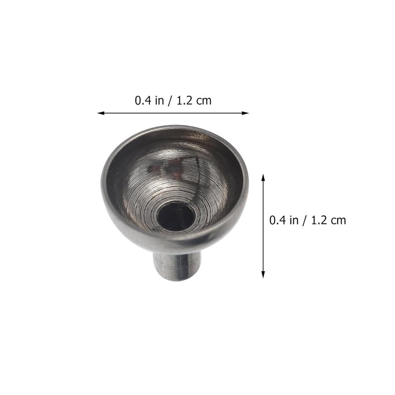 Stainless Steel Mini Funnel Set 5pcs for Essential Oils Powder and Laboratory Use - Image 2
