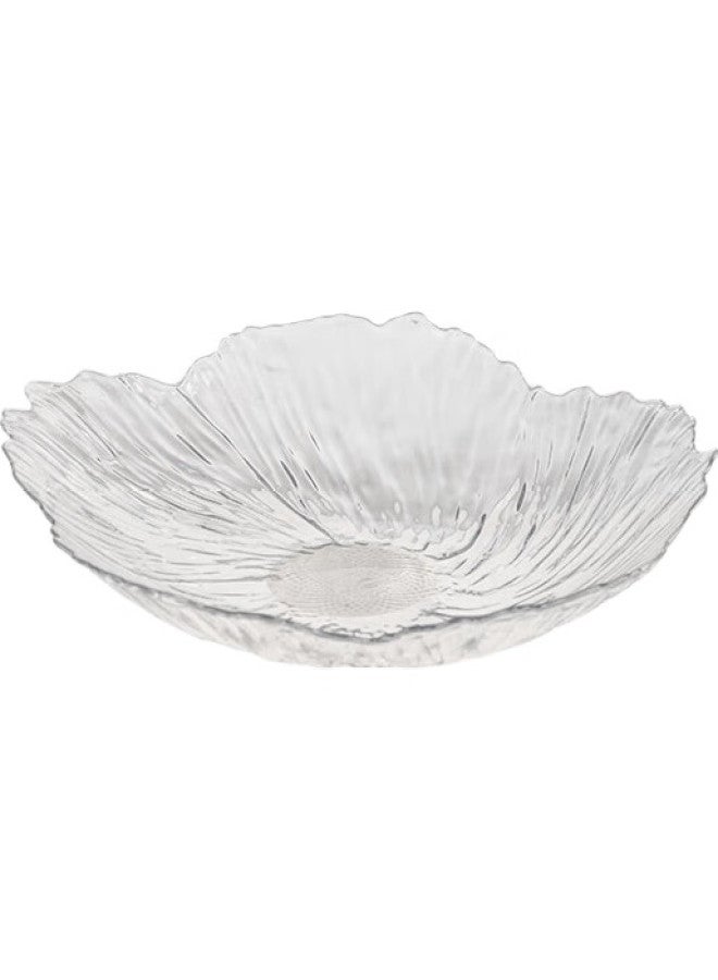 Caizhi Fruit Plate For Home Living Room, Luxurious Candy Nuts Snacks Dried Fruit Storage Tray, Transparent Ice Fruit Plate Cz6855 - Image 1