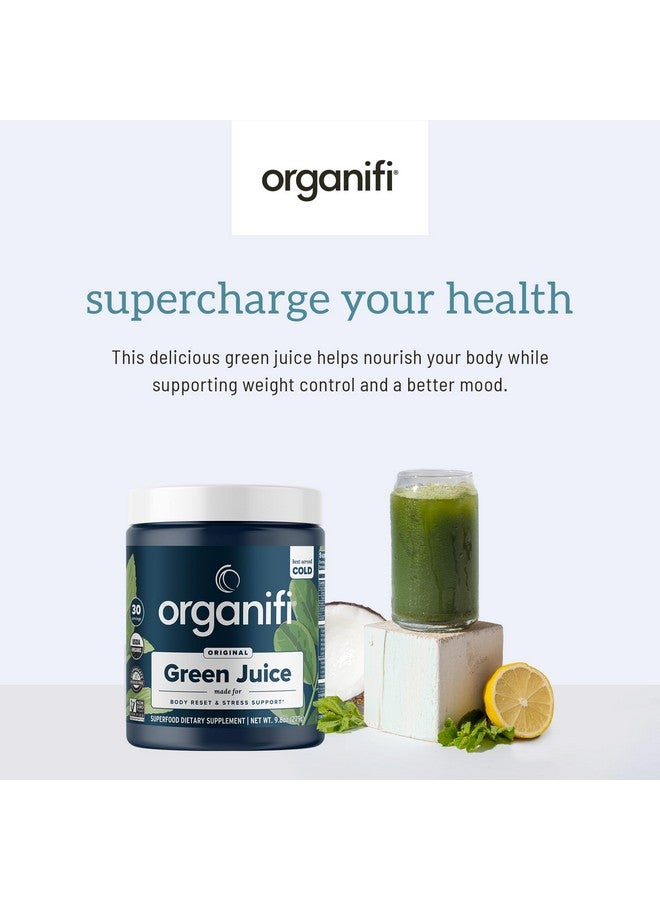 Organifi Organifi Green Juice - Powder Supplement with Organic Spirulina, Ashwagandha, and Chlorella - Helps Achieve Fitness Goals and Reduce Cortisol Levels, 30-Day Supply - Image 3
