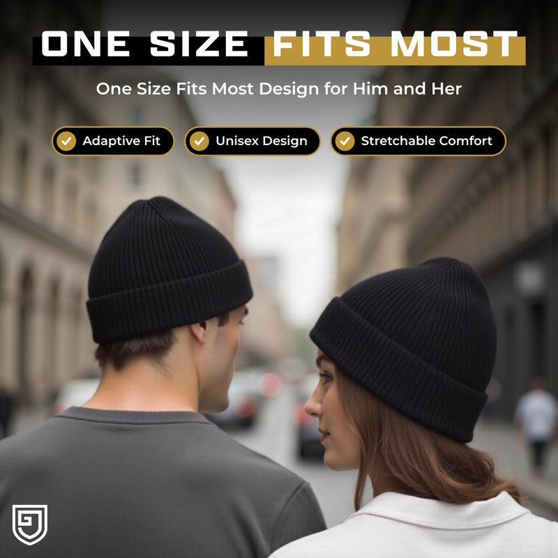 Gardava Faraday Beanie Protection Hat - Blocks 99.9% E.M.Fs, 5G, WiFi, R.adiation, 3rd Party Tested, Unisex-Adults, Black - Image 5