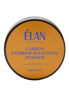 Elan Elan Carbon Eyebrow Bleaching Powder | Professional Eyebrow Lightening with Neutralizing Carbon Pigments | Nourishing Formula Enriched with Wheat & Rice Proteins | Reduces Yellow Tones | Safe & Effective Bleaching,10 gm Made in Turkey 