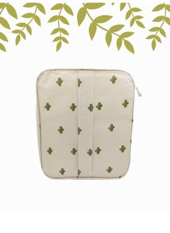 DIGI CORE Travel Makeup Bag Cosmetic Bags For Women Portable Pouch Open Flat Toiletry Bag Makeup Organizer With Divider And Handle Travel Kit Organizer  - Image 3
