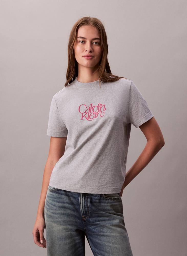 Calvin Klein Jeans Graphic Crew Neck T-Shirt - Image 1