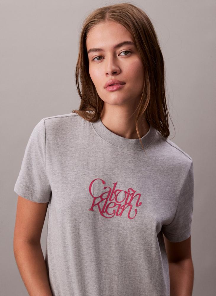 Calvin Klein Jeans Graphic Crew Neck T-Shirt - Image 4