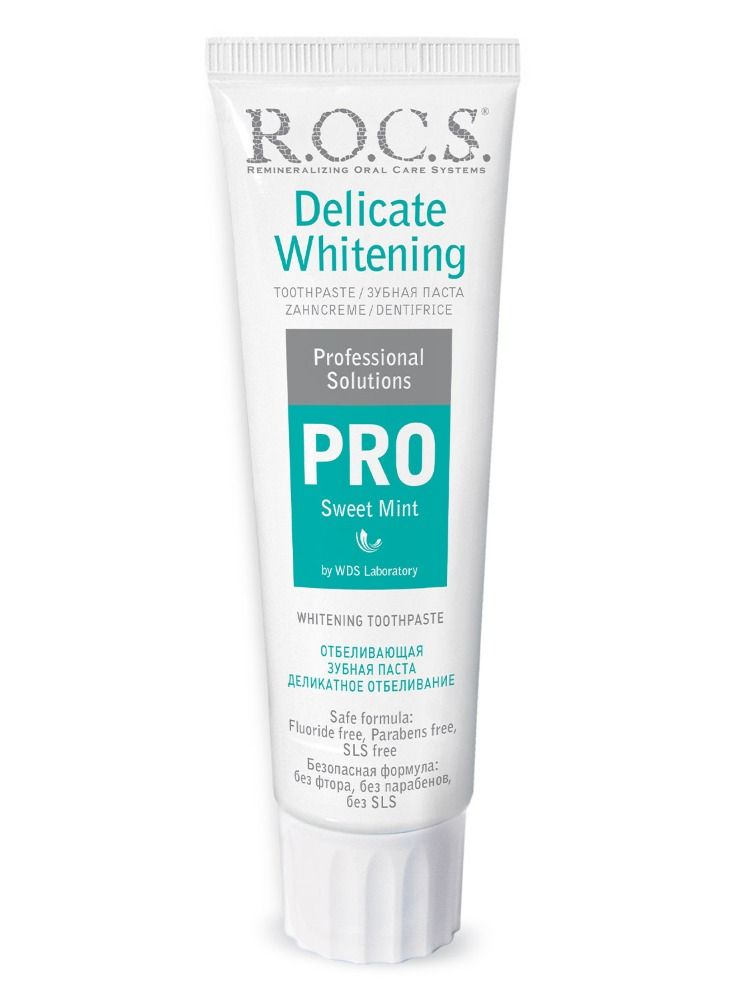 Rocs Pro Sweet Mint Toothpaste 75ml - Image 3