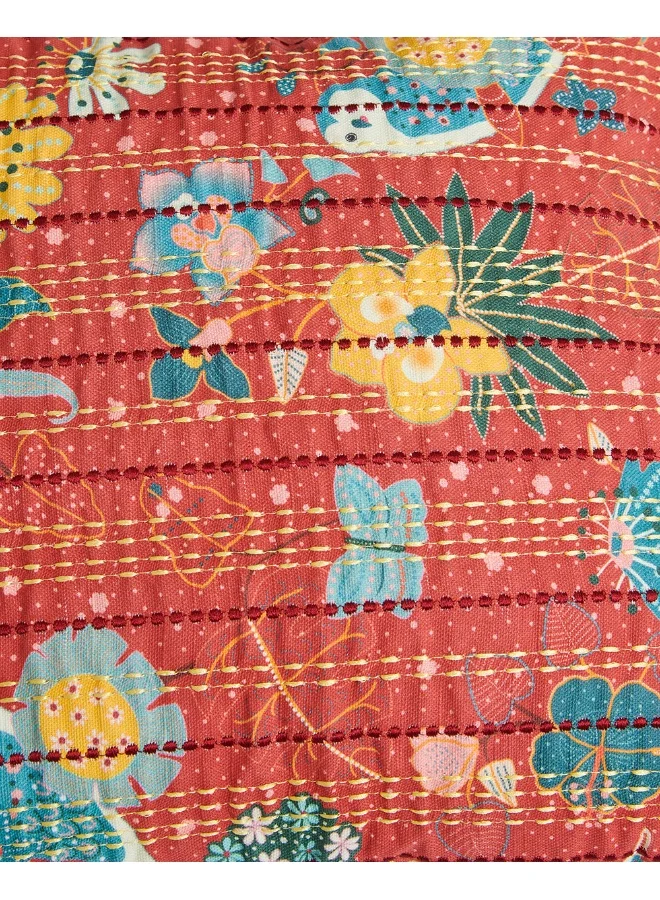 تشامباك Chumbak Peranaken Tales ، غطاء وسادة باتيك 16 بوصة | #SingaporeInspired