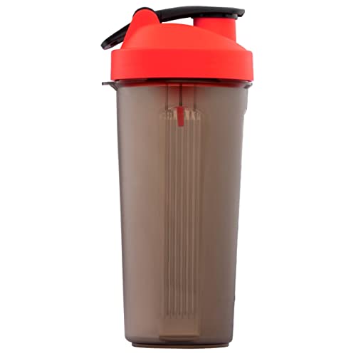 SAND DUNE Set of 1, 900 ml Each Red Unbreakable Shaker/Sipper Pet Bottle, 100% Leakproof, BPA-Free Blender Bottle, Ideal for Water, Whey Protein, Preworkout, Shakes - Image 1