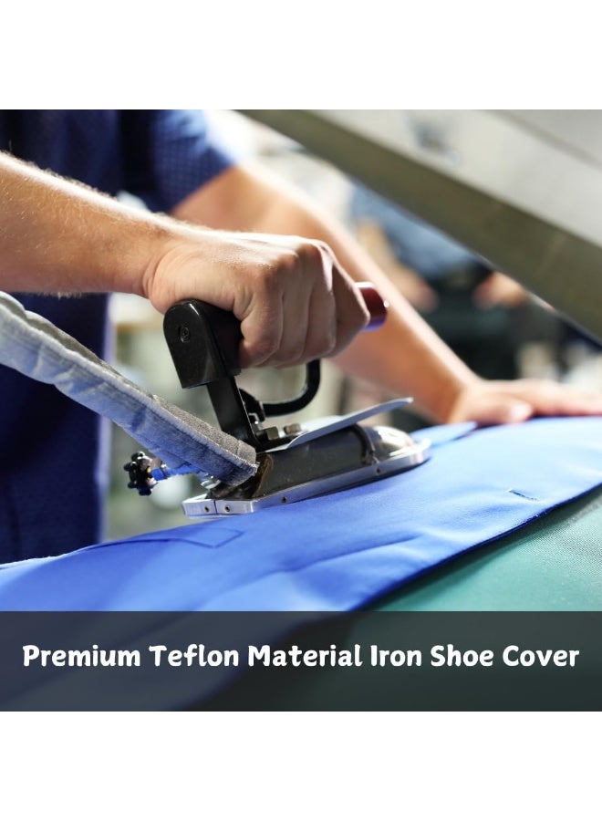 ZENITH Teflon Iron Shoe Cover for Silver Star 300L | Heat-Resistant Iron Plate Protector | Seamless Press & Fabric Protection - Image 3