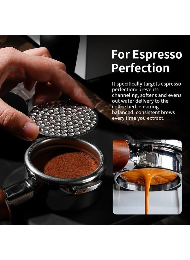 Coffee espresso competition bottom shower screen delonghi 51mm - Image 2