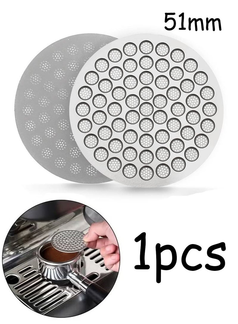 Coffee espresso competition bottom shower screen delonghi 51mm - Image 1