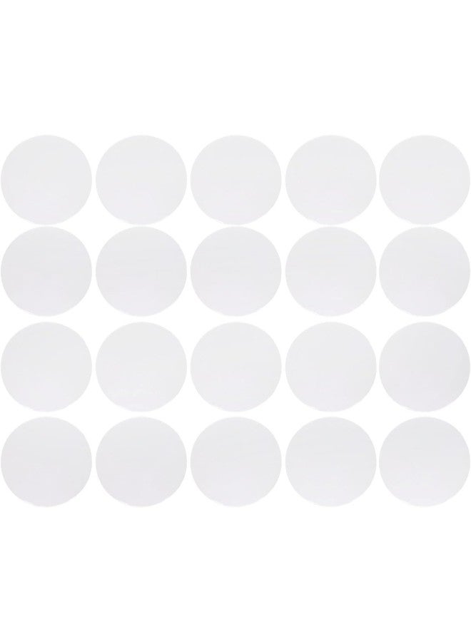 كلاراكو 20 قطعة من صفائح تشكيل الفراغ المقصوصة لمختبر الأسنان، مادة التشكيل الحراري المستديرة ذات الأداء الجيد في التشكيل الحراري، ملحقات آلة التشكيل الفراغي - Image 1