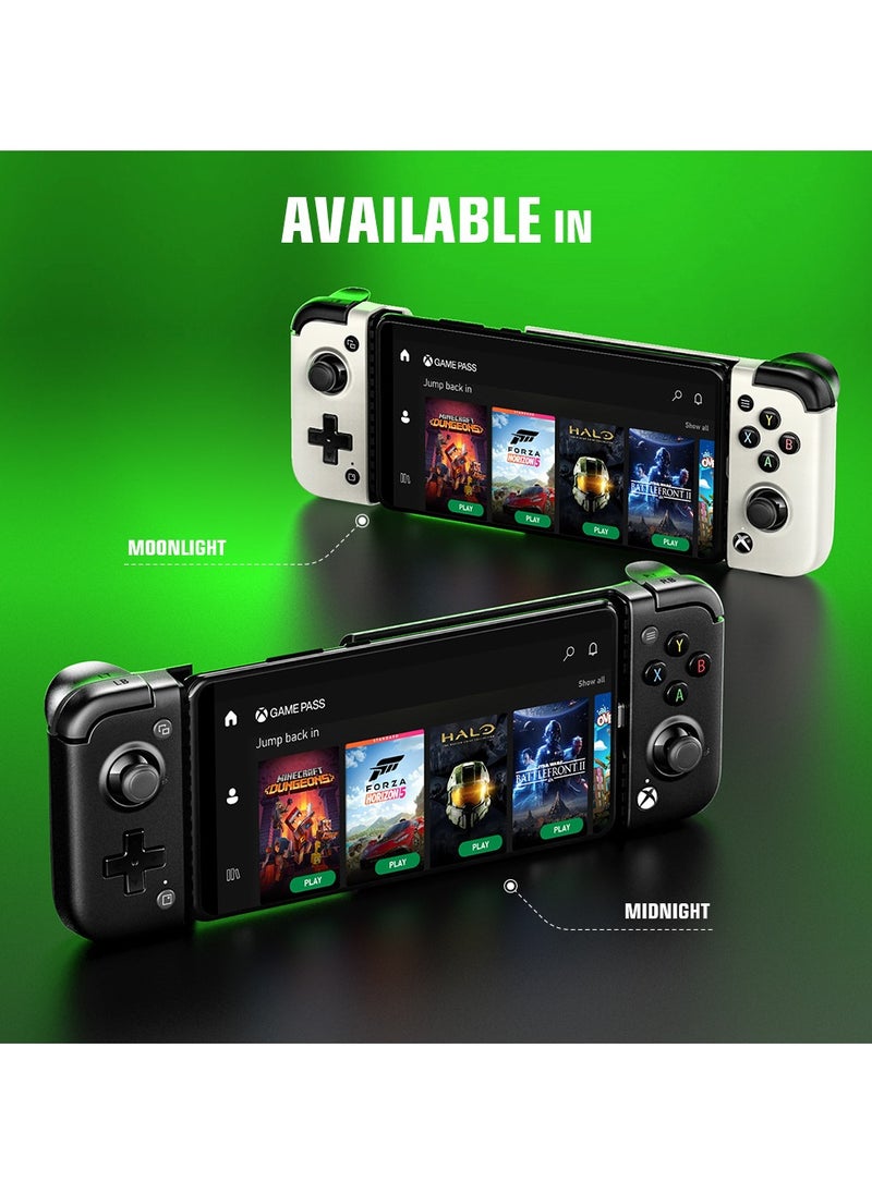 General - Classic Gamepad GameSir X2 Pro-Xbox Mobile Game Controller for Android Phone Type-C (100-179mm) Phone Controller for Play Xbox Game Pass, Xcloud, Apex, Stadia, Luna-Mappable Back Buttons-Passthrough Charging Black - Image 1