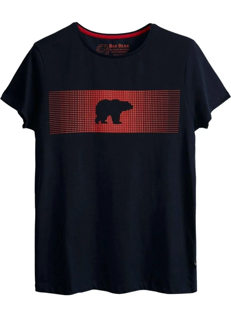 باد بير FANCY T-SHIRT Navy Blue Men's T-Shirt 20.01.07.024-C07