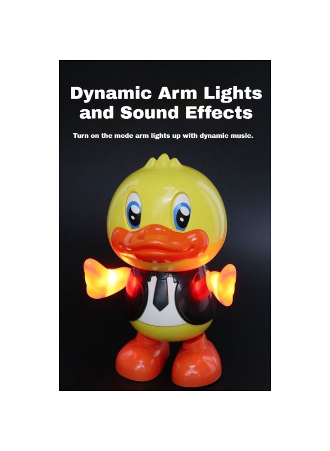 LIXADA Dancing Duck Toy with Music & Flashing Lights, Multifunctional Musical Toy for Babies Toddlers,Educational Learning Walking Toy,Interactive 3+ Kids Gift for Birthday Holiday - Image 4