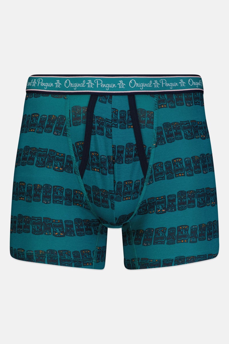 Original Penguin Men 2 Pieces Allover Print Boxer Briefs, Multicolor - Image 4