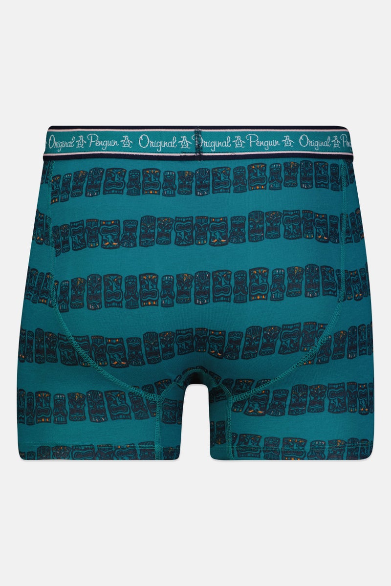 Original Penguin Men 2 Pieces Allover Print Boxer Briefs, Multicolor - Image 2