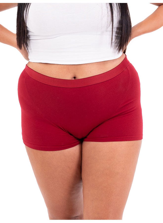 shemsi - Havana Ultra| Size S| Absorption Period Underwear| Maroon - Image 1