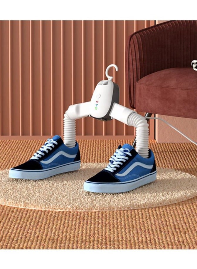 Raxoom Travel Mini Dryer for Clothes, Portable Clothes Dryer Rack with Removable Clothes Hanger and Shoe Dryer, 2 Levels of Hot Air Drying, Electric Dryer. - Image 1