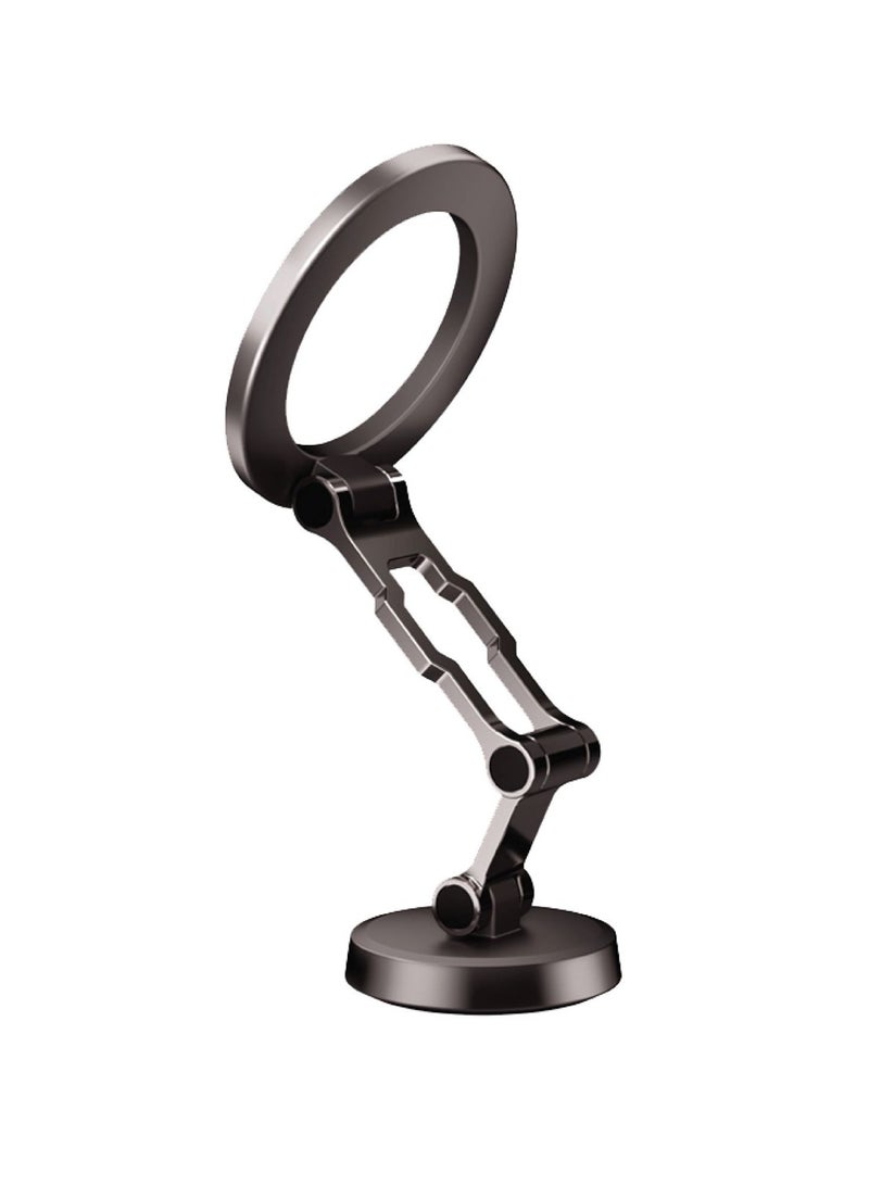 GREEN LION MagSnap Car Phone Holder / Dashboard/Screen Applicable Scenarios / Strong Magnet / 360°Swivel Adjustment / Secure & Stable / Zinc Alloy/N52 Magnets Material / Rotating / Foldable - Grey - Image 4