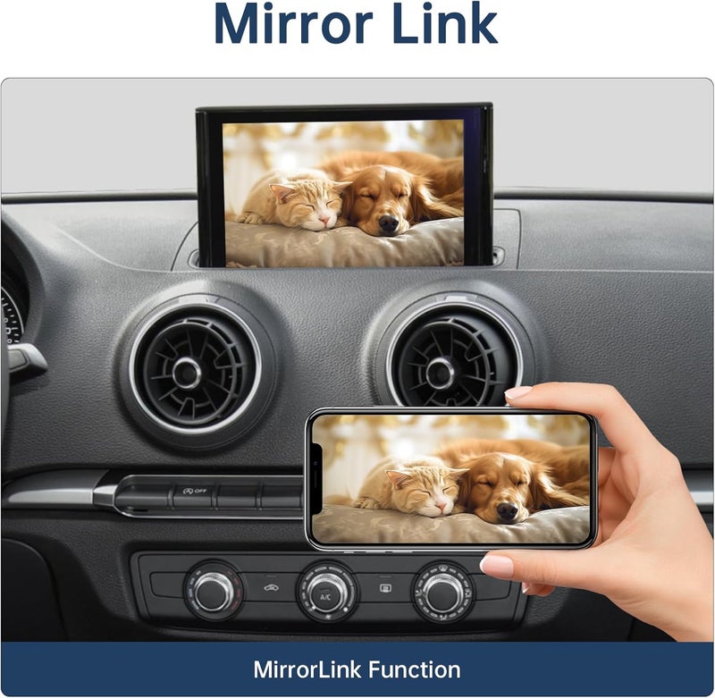 Ninetom Wireless CarPlay Android Auto Retrofit Kit for 2013-2018 Audi A3/S3 - Image 4