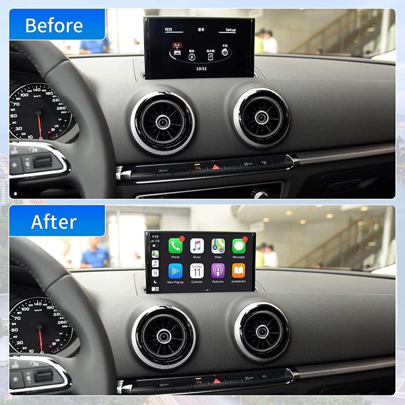 Ninetom Wireless CarPlay Android Auto Retrofit Kit for 2013-2018 Audi A3/S3 - Image 5