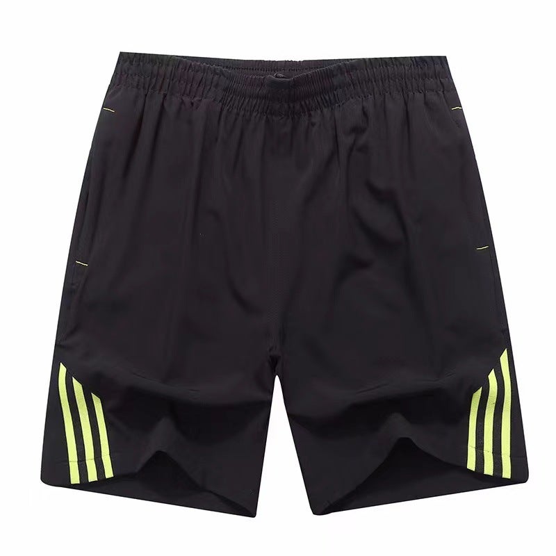 Mens Summer Quick-Dry Shorts Casual Loose Fit Yellow  - Image 1