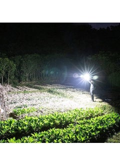 Welofy Welofy Portable Torch LED Flashlight Long Distance Beam Range with Power Bank Hammer  - Image 3