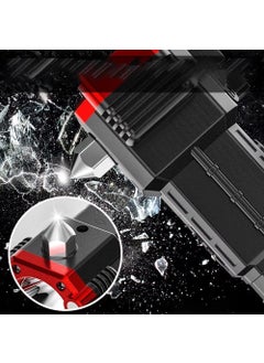 Welofy Welofy Portable Torch LED Flashlight Long Distance Beam Range with Power Bank Hammer  - Image 5