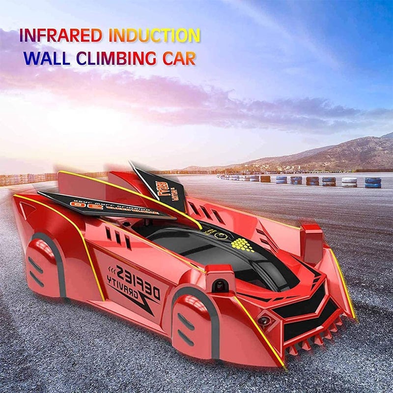 Zero Gravity Car,USB Laser-Guided Real Wall Climbing Race Car, Child Adult Toy Car - Image 5
