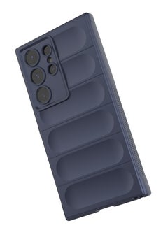 GOLDEN MASK GOLDEN MASK Compatible With Samsung Galaxy S24 Ultra Magic Case ShockProof (Dark Blue)  - Image 4