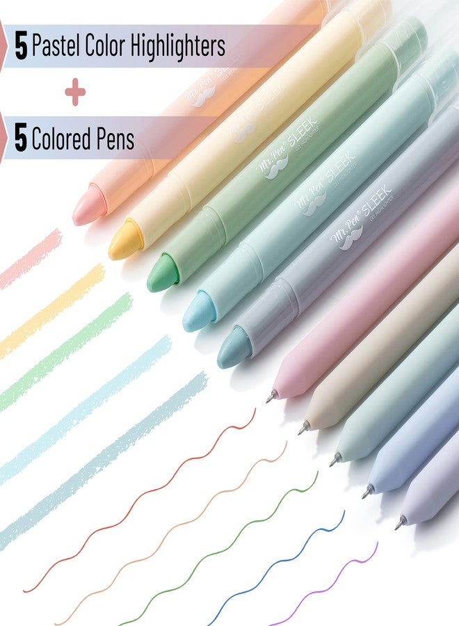 Mr. Pen- Bible Highlighters and Pens, 10 Pack, Gel Highlighters and Pens, Bible Journaling Kit - Image 2
