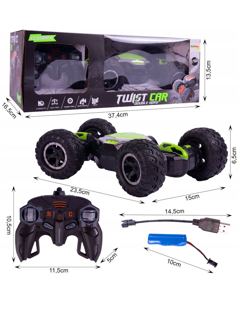 Toy Box - R/C Stunt Car High Speed Remote Control Cars RC Electric Toy Car - Image 1