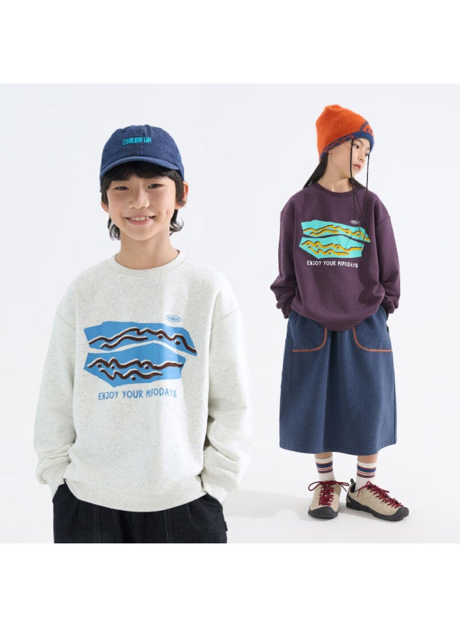 MIPO Mipu+ Easy Stain Removal Sweatshirt Mpewqwy04 Off-white 160cm - Image 3