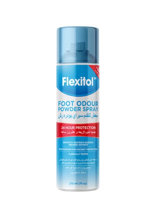 Flexitol Foot Odour Powder Spray 210 ml