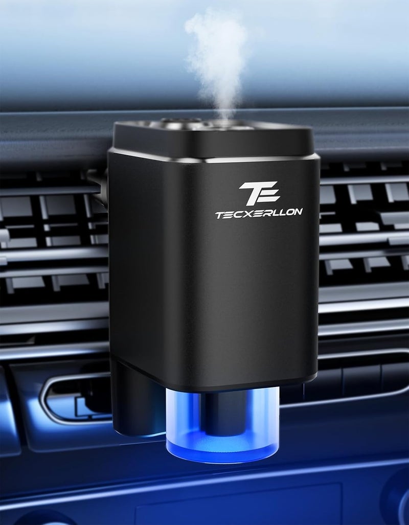TECXERLLON Smart Car Air Freshener Diffuser with 6 Scents and 3 Modes - Image 1