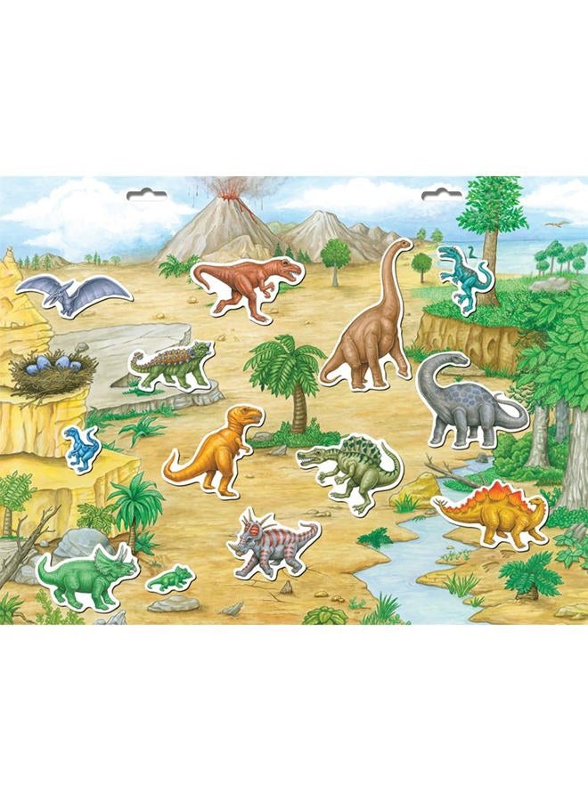 PlayMonster Create-A-Scene Magnetic Playset - Dinosaurs - Image 2