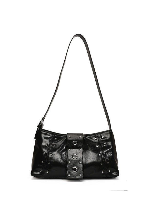 KUYING New Fashionable Simple Retro Underarm Bag  - Image 1