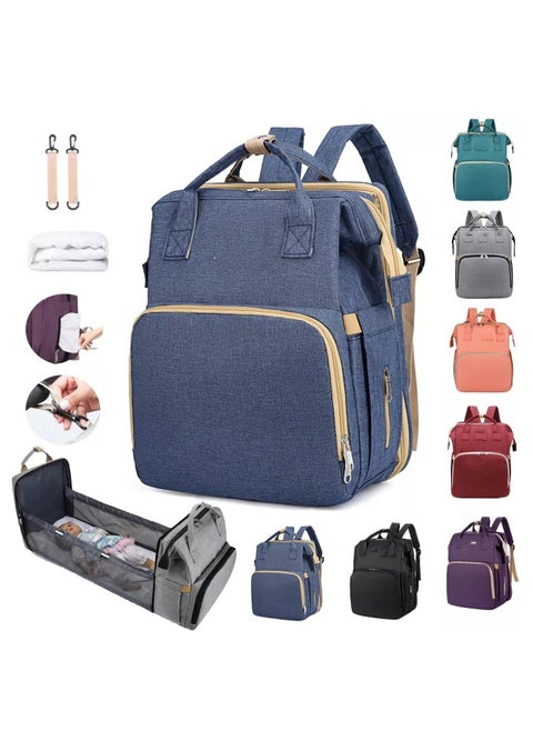 Multifunction Waterproof Crib Baby Travel Backpack