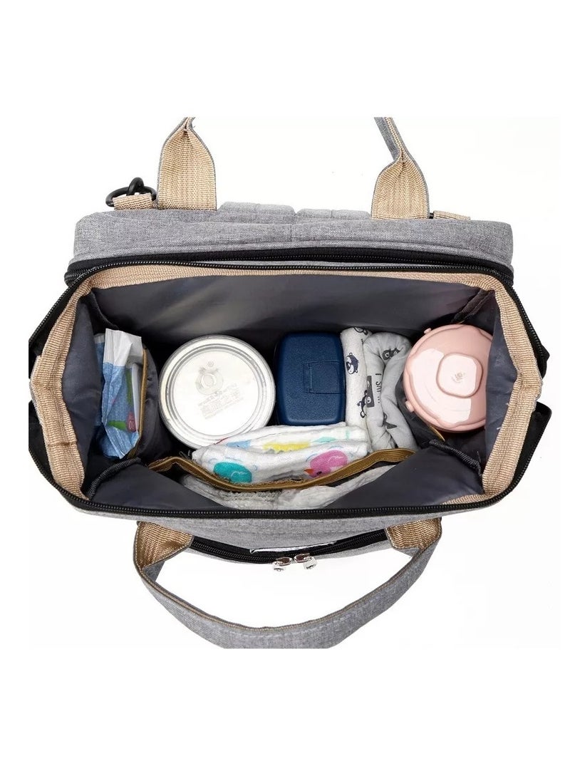 Multifunction Waterproof Crib Baby Travel Backpack