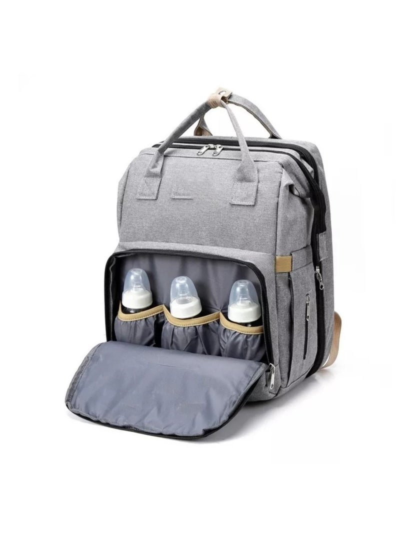 Multifunction Waterproof Crib Baby Travel Backpack