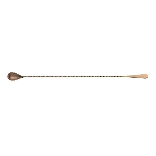 Barfly Bar Spoon, Japanese Style 17 1/8" (43.5 cm), Antique Copper - Image 1