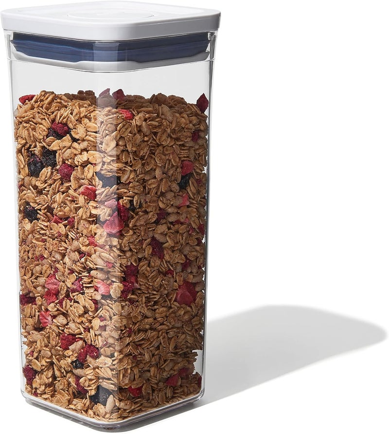 OXO Good Grips Pop Container - Airtight Food Storage - 1.7 Qt For Dried Beans And More,Transparent - Image 1