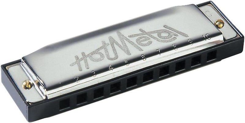 Hohner Hot Metal Harmonica in Key of E - Image 2