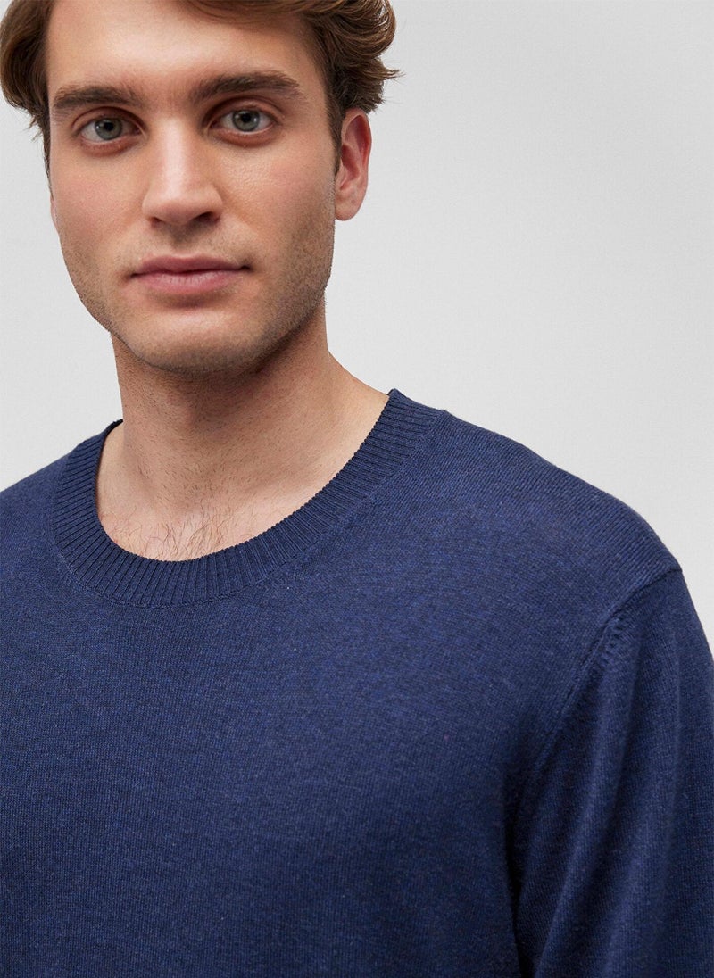 MAVI Navy Crewneck Sweater - Image 5