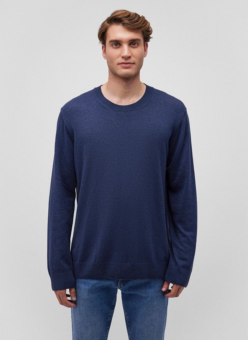 MAVI Navy Crewneck Sweater - Image 3